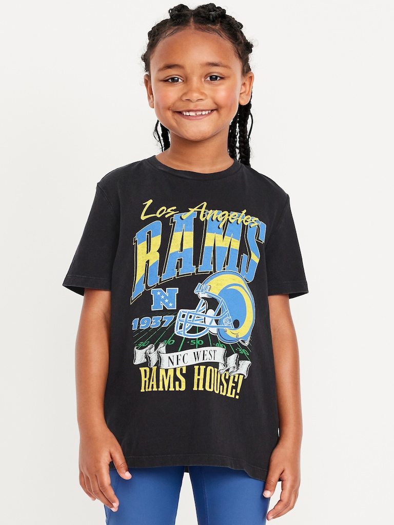 Los Angeles Rams Gender-Neutral Graphic T-Shirt for Kids