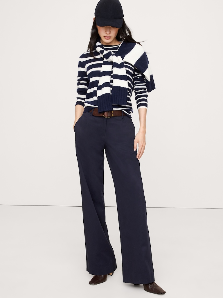 The Everyday Wide-Leg Pant in Tencel™-Cotton