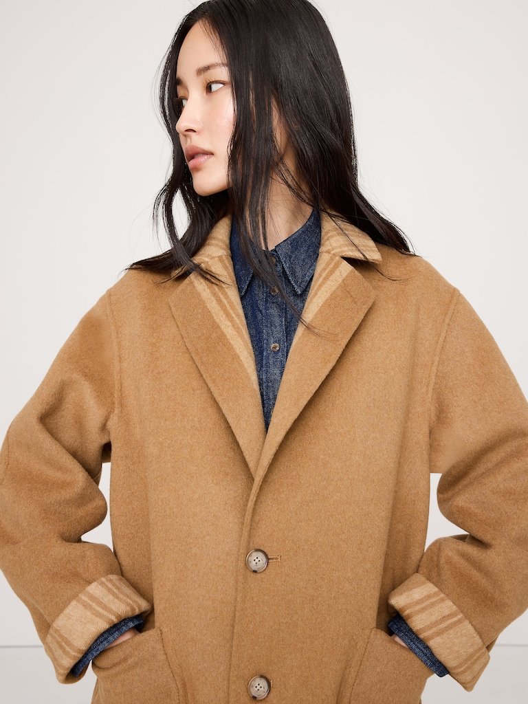 Double-Faced Top Coat