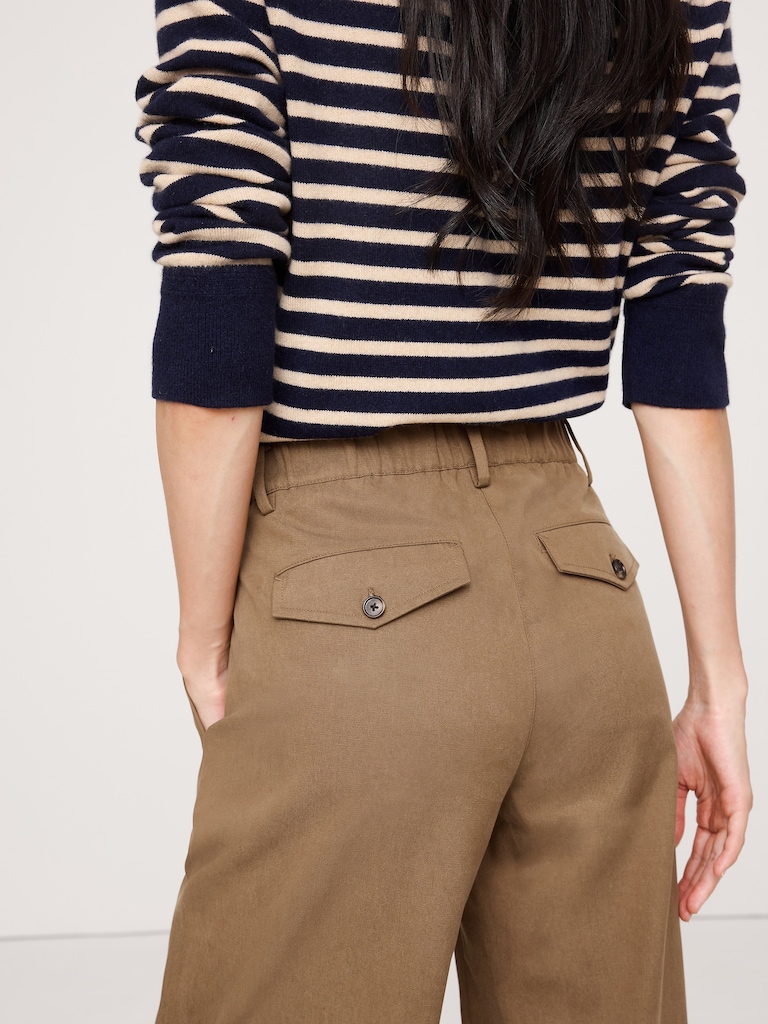 The Everyday Wide-Leg Pant in Tencel™-Cotton