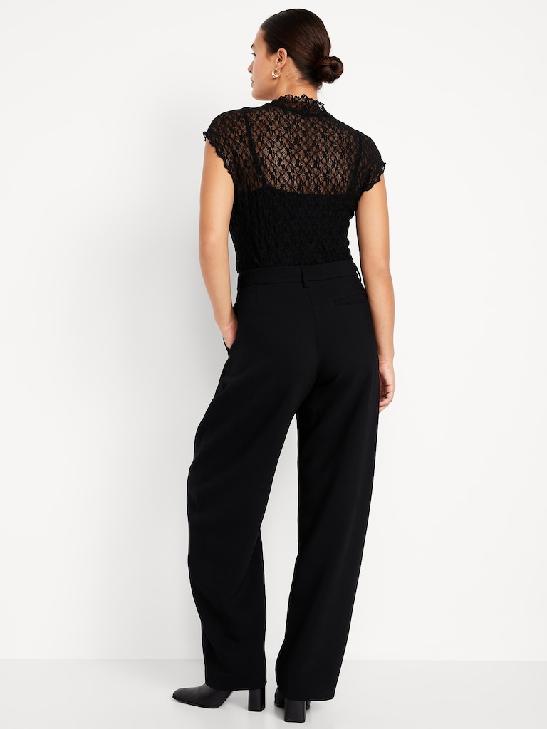 High-Waisted Taylor Barrel Ankle Pants