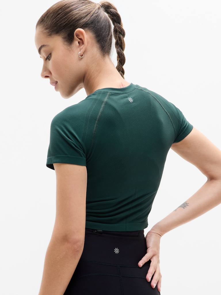 Momentum Flex Crop Tee