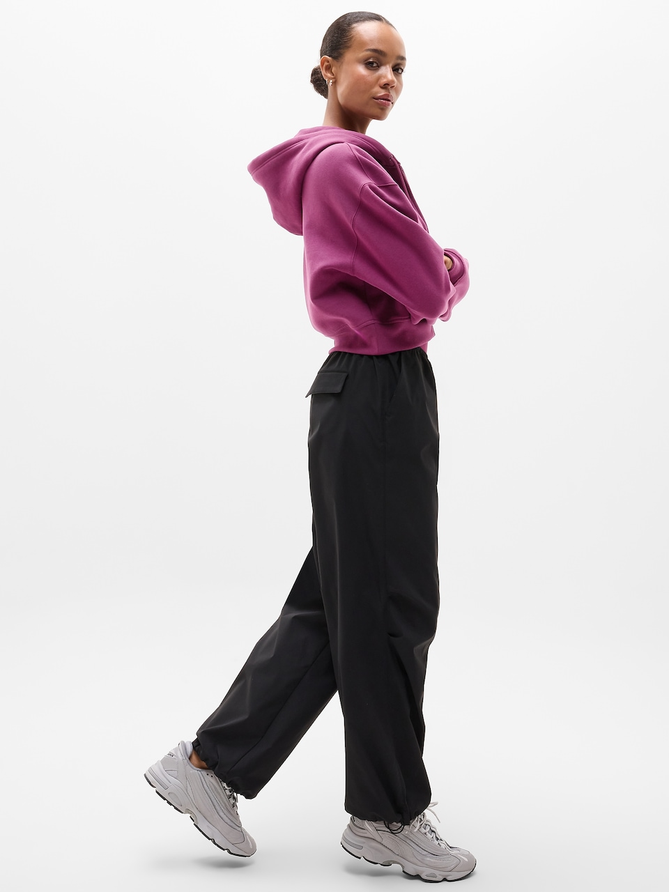 Forever Fleece Crop Full Zip