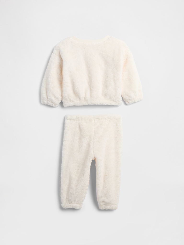 Baby Sherpa Two-Piece Outfit Set
