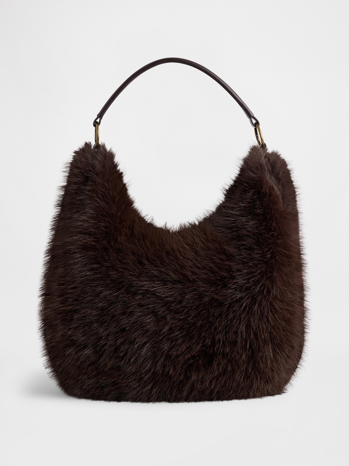 Faux Fur Slouchy Bag