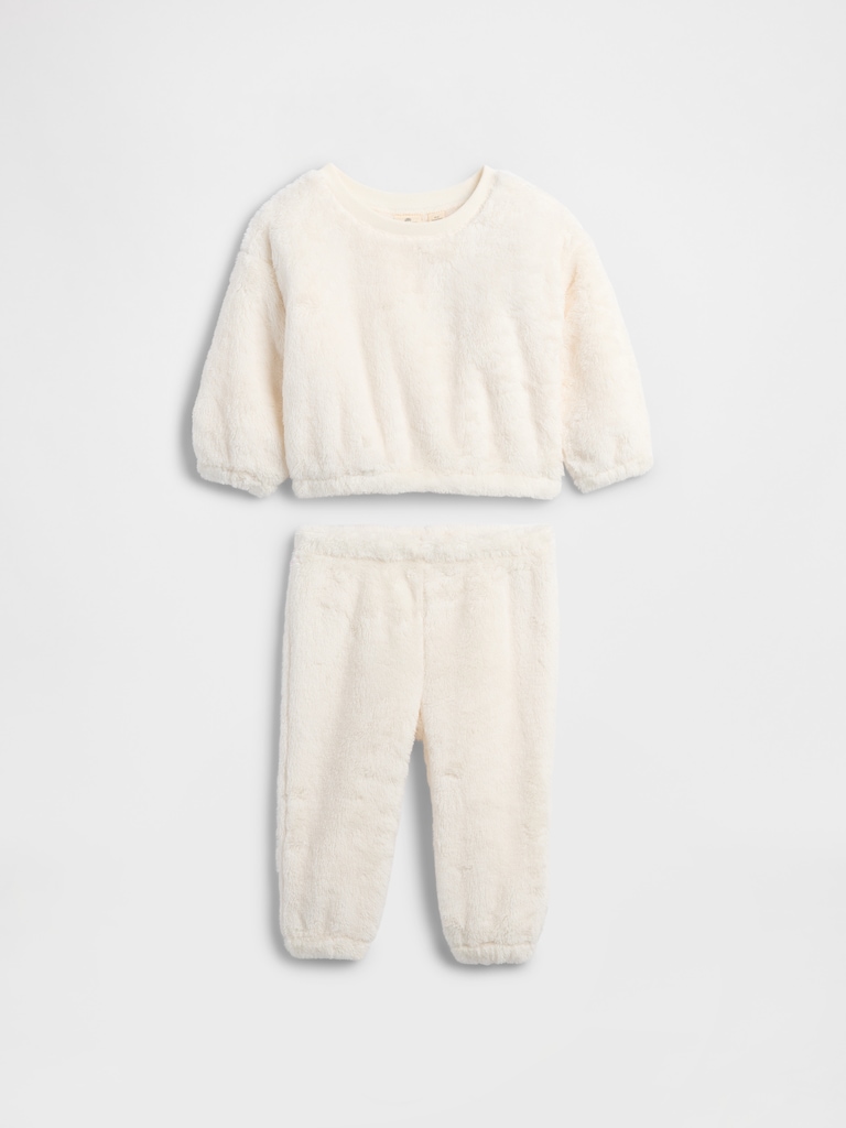 Baby Sherpa Two-Piece Outfit Set