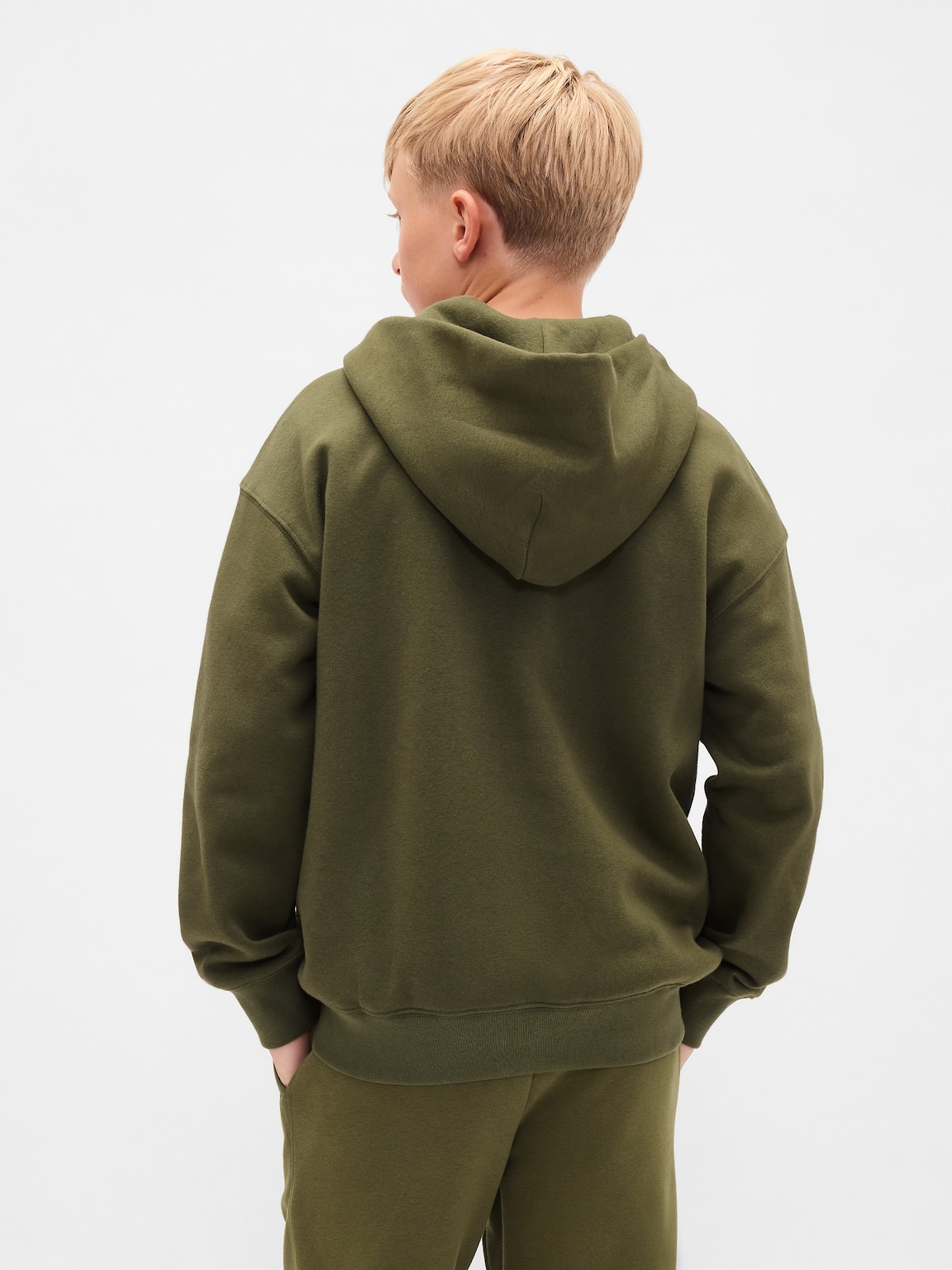 Kids VintageSoft Logo Zip Hoodie