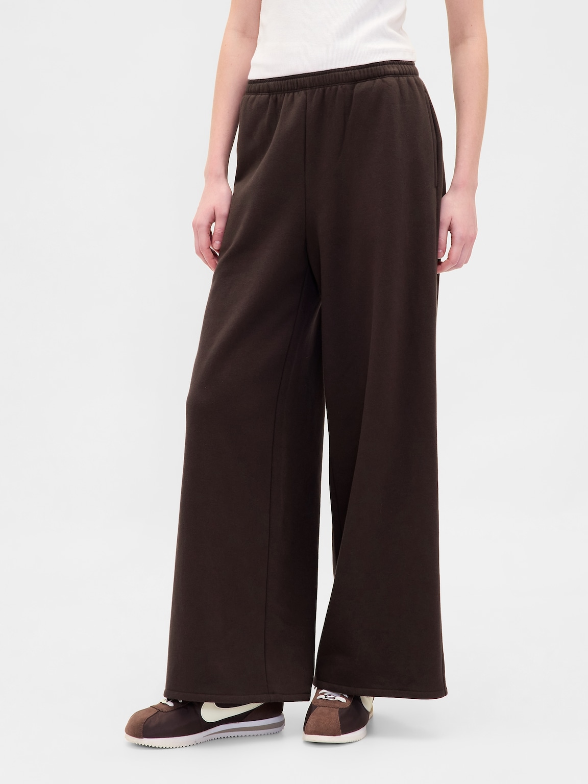 VintageSoft Baggy Wide-Leg Sweatpants