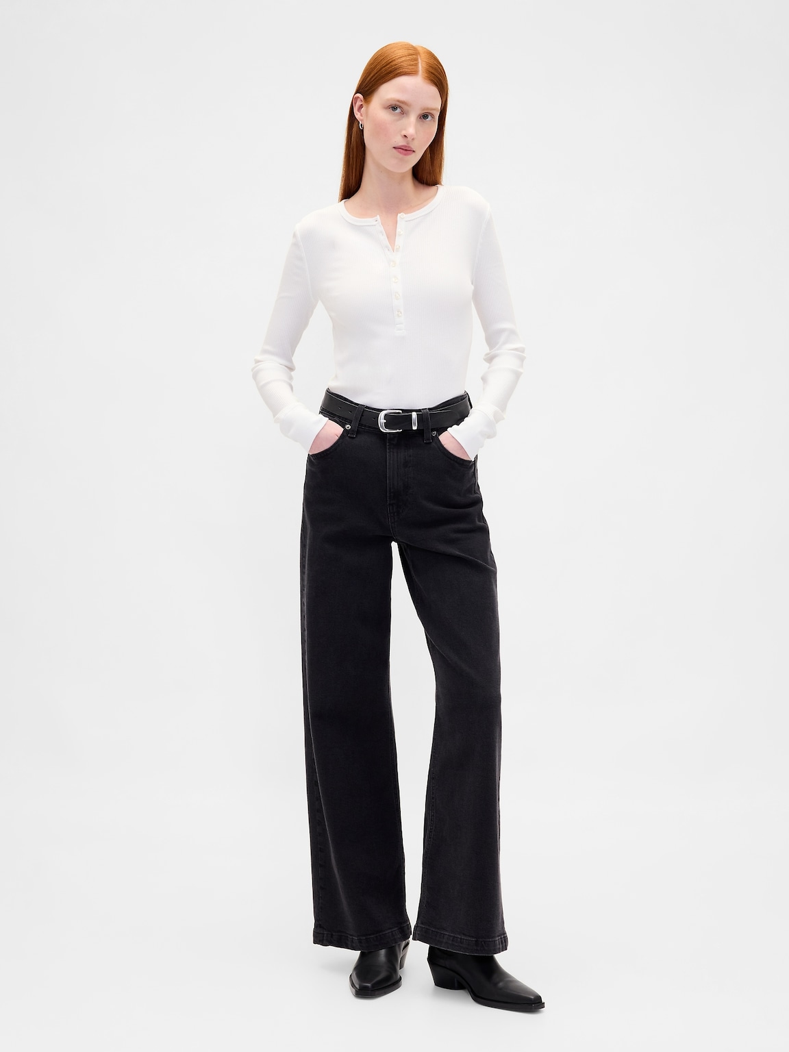 Modern Rib Henley T-Shirt