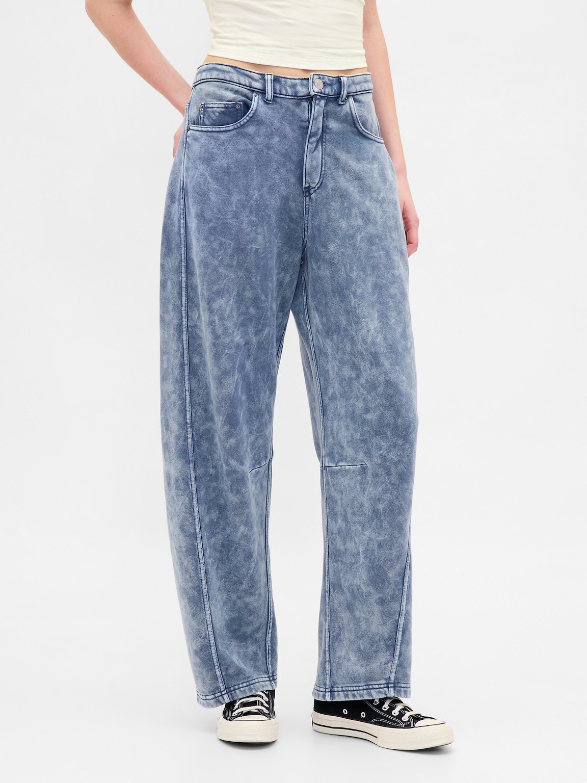 VintageSoft Barrel Sweatpant Jeans