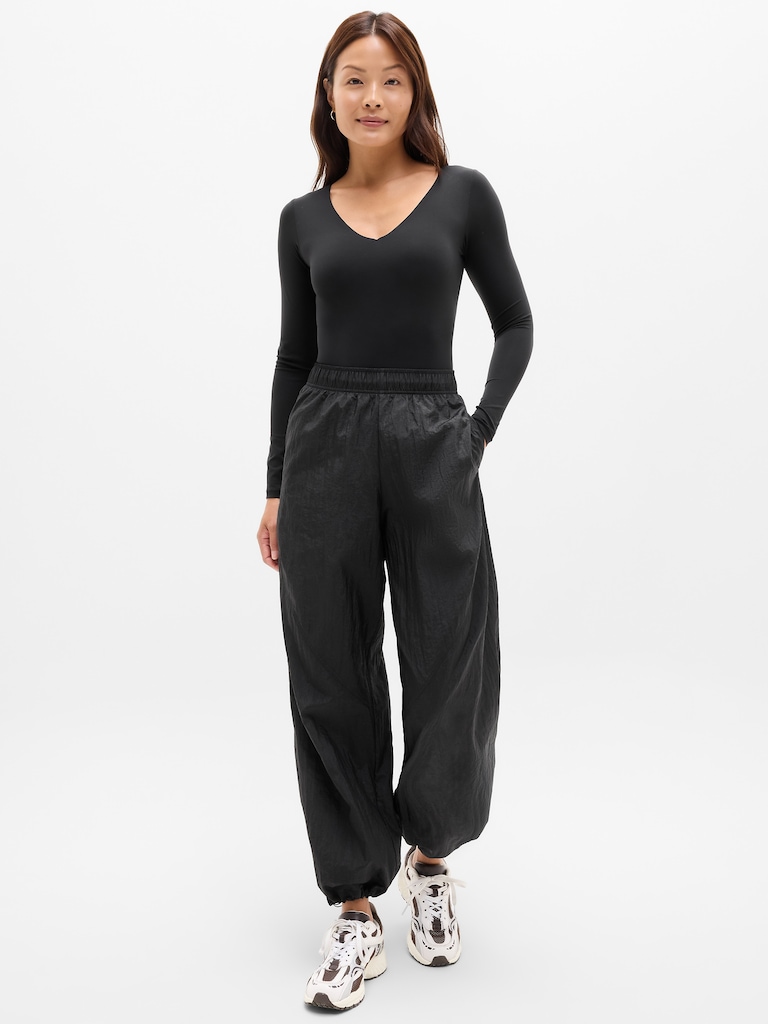 BodyMove Plunge Long Sleeve Bodysuit