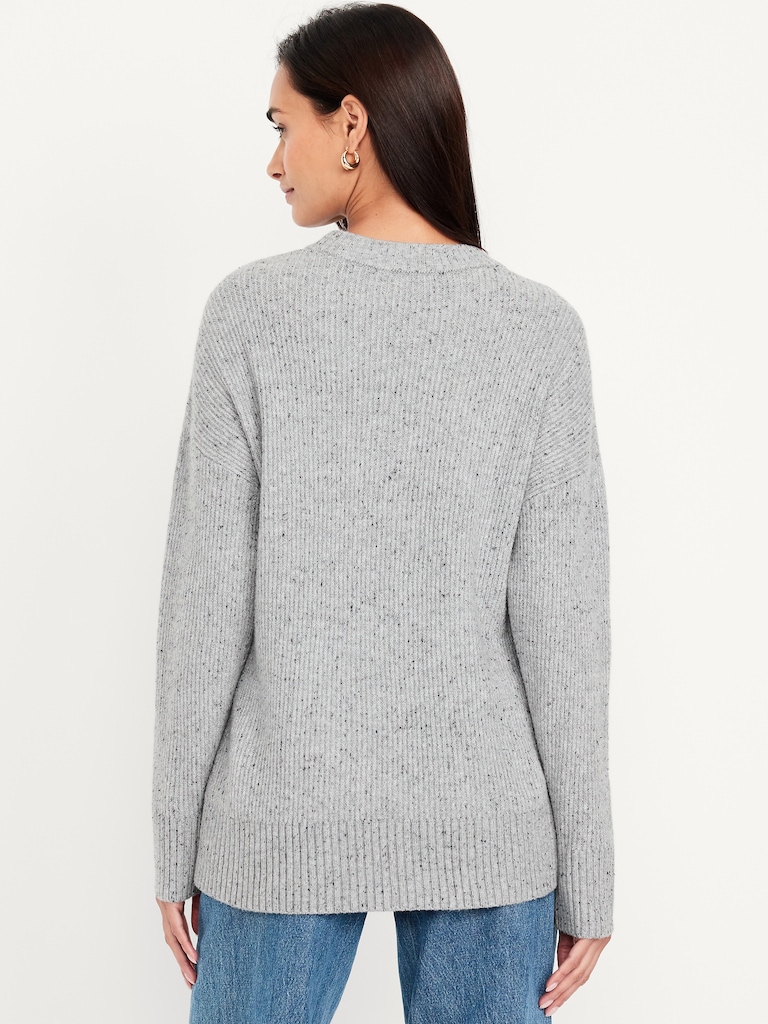 SoSoft Crew-Neck Tunic Sweater