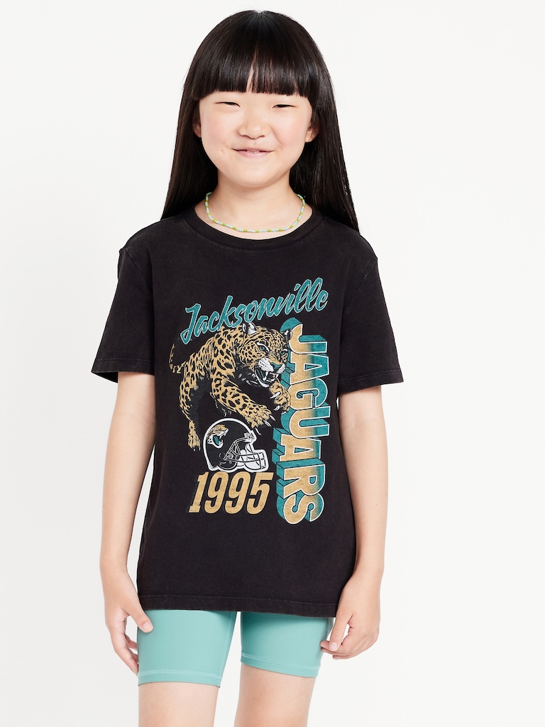 Jacksonville Jaguars Gender-Neutral Graphic T-Shirt for Kids