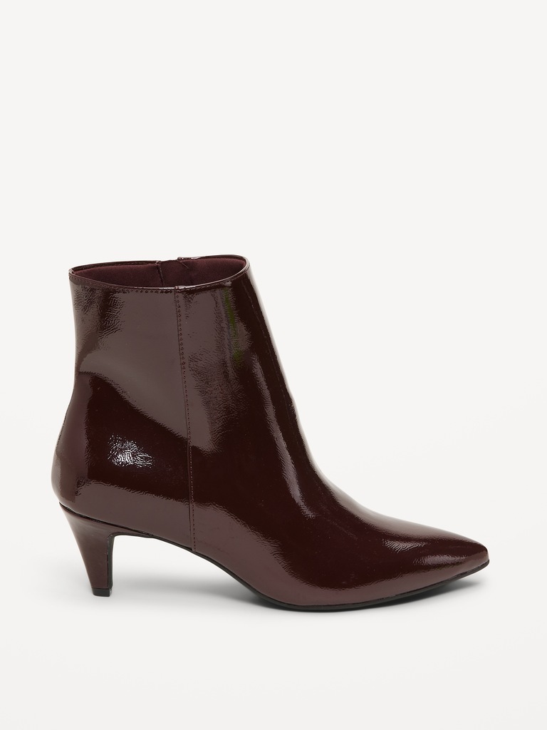 Kitten Heel Booties for Women