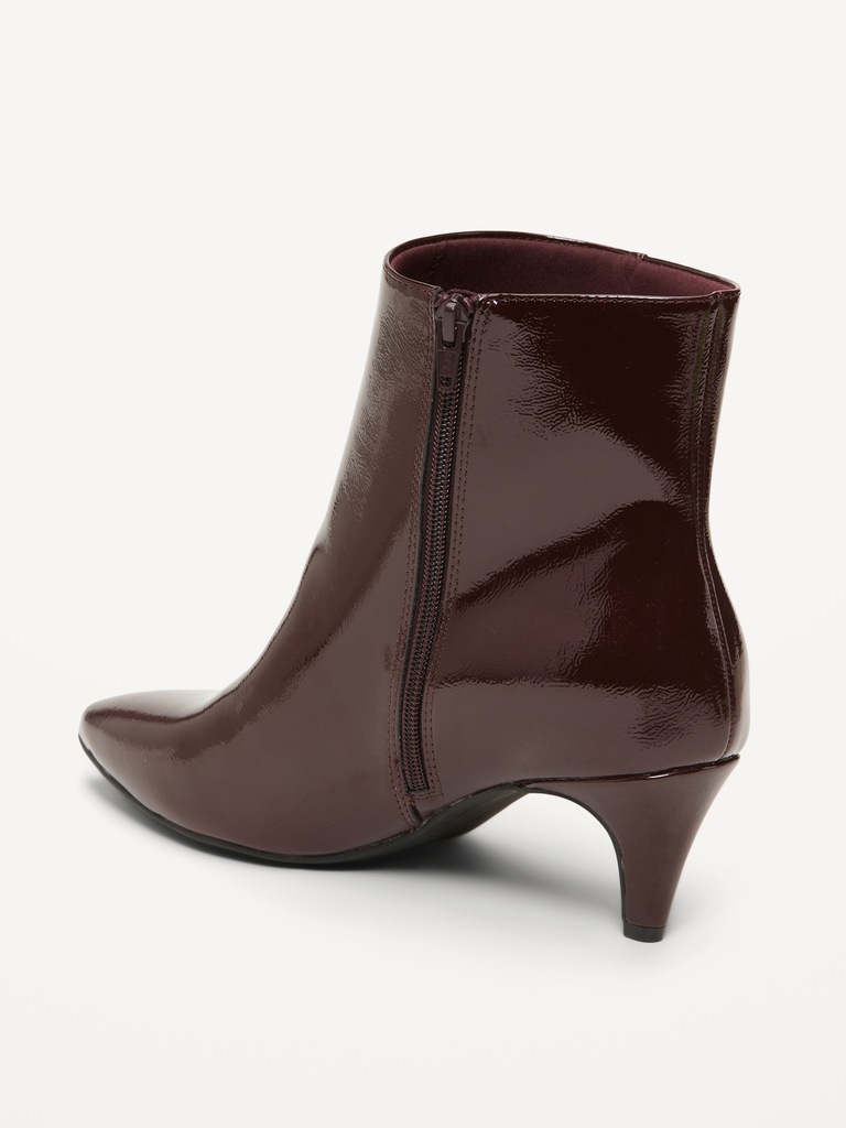 Kitten Heel Booties for Women