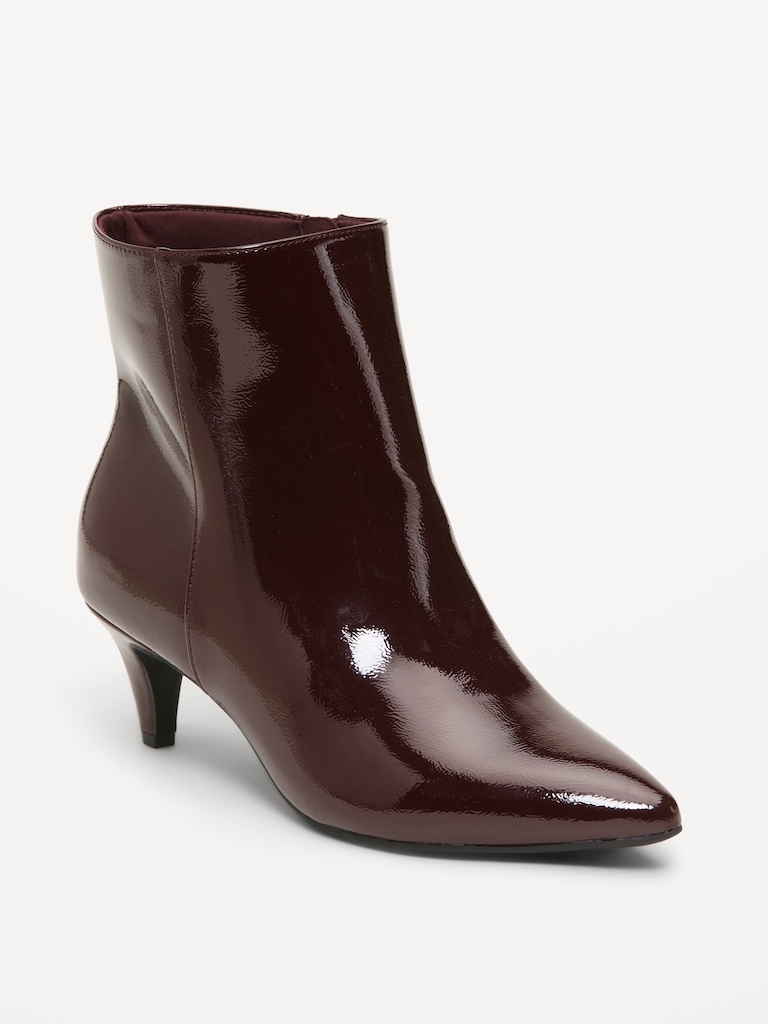 Kitten Heel Booties for Women