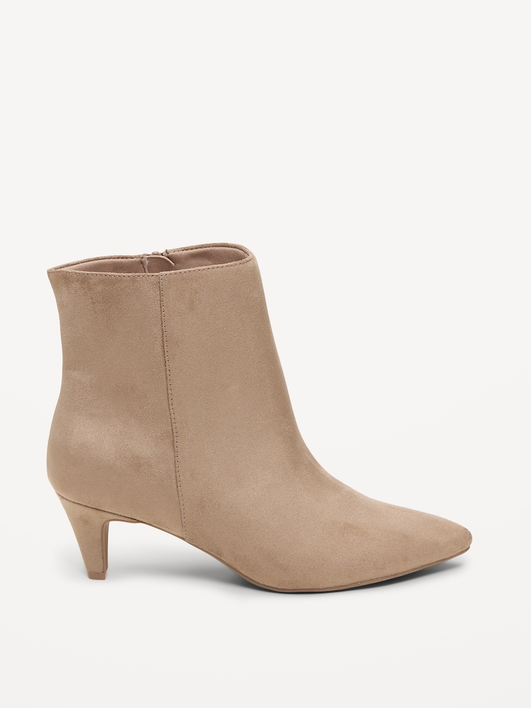 Kitten Heel Booties for Women