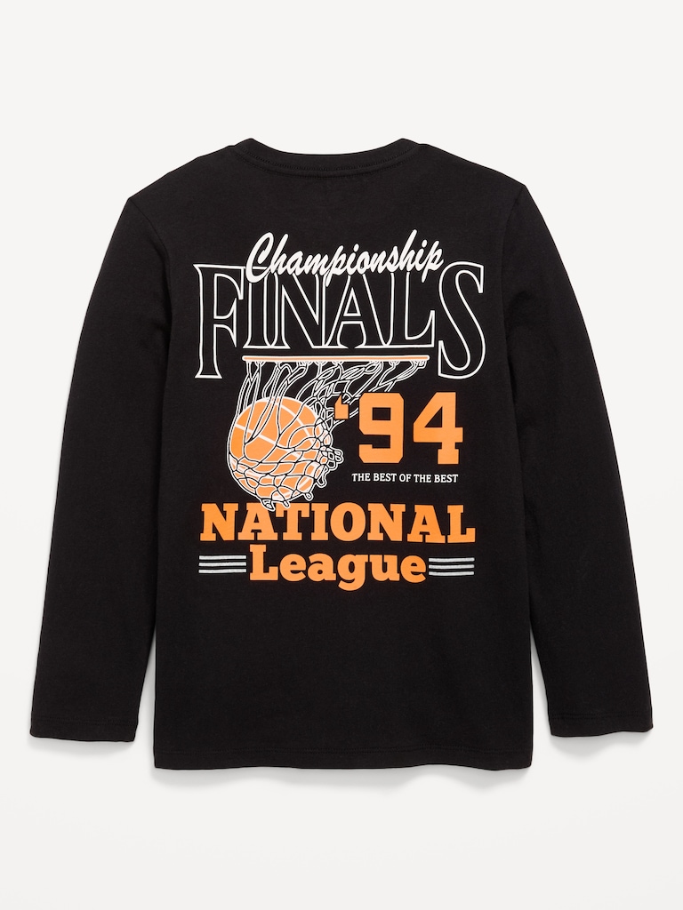 Long-Sleeve Graphic T-Shirt for Boys
