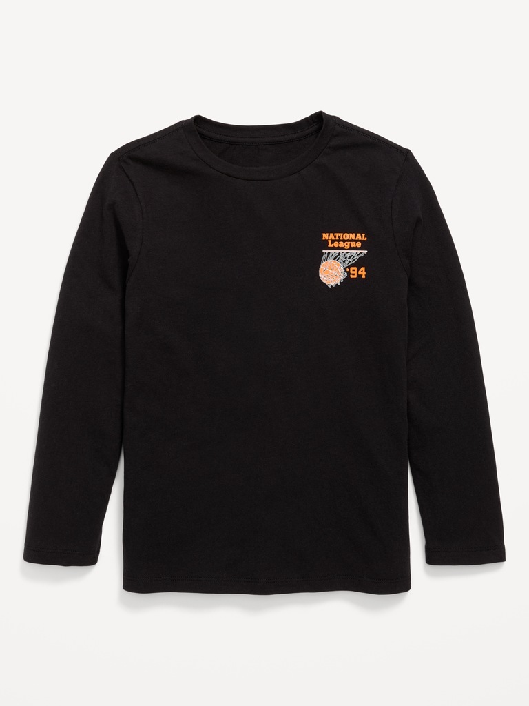 Long-Sleeve Graphic T-Shirt for Boys