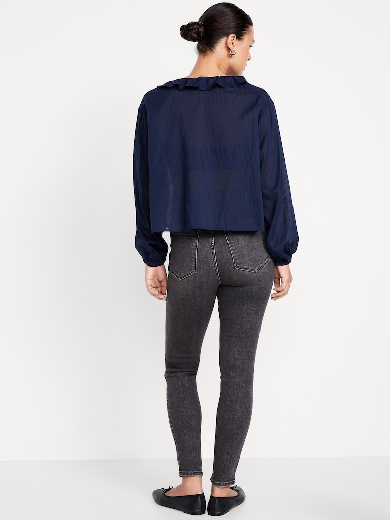 Extra High-Waisted Rockstar 360° Stretch Super-Skinny Jeans