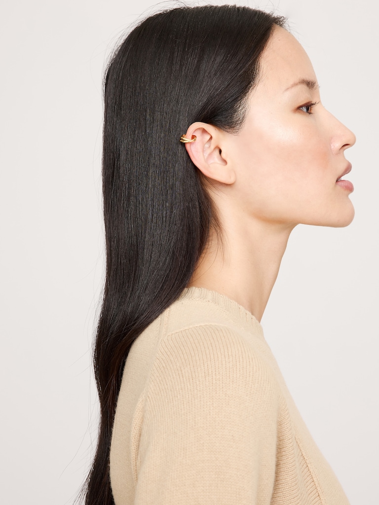 Knotted Ear Cuff Without Post