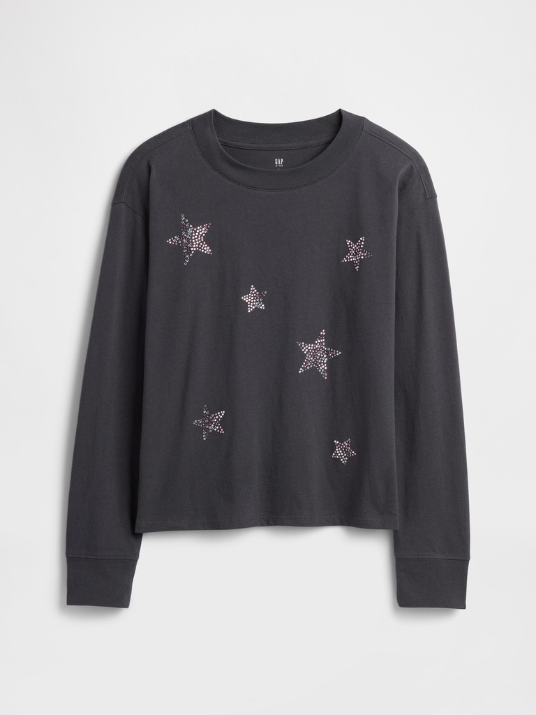 Kids Oversized Graphic T-Shirt