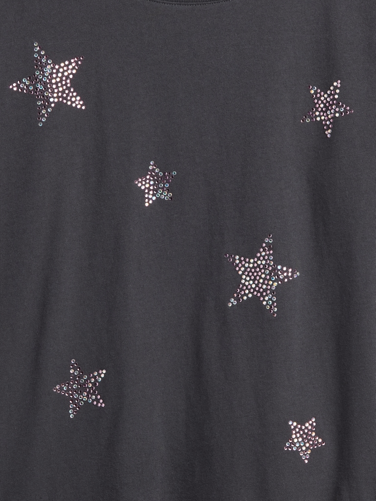 Kids Oversized Graphic T-Shirt