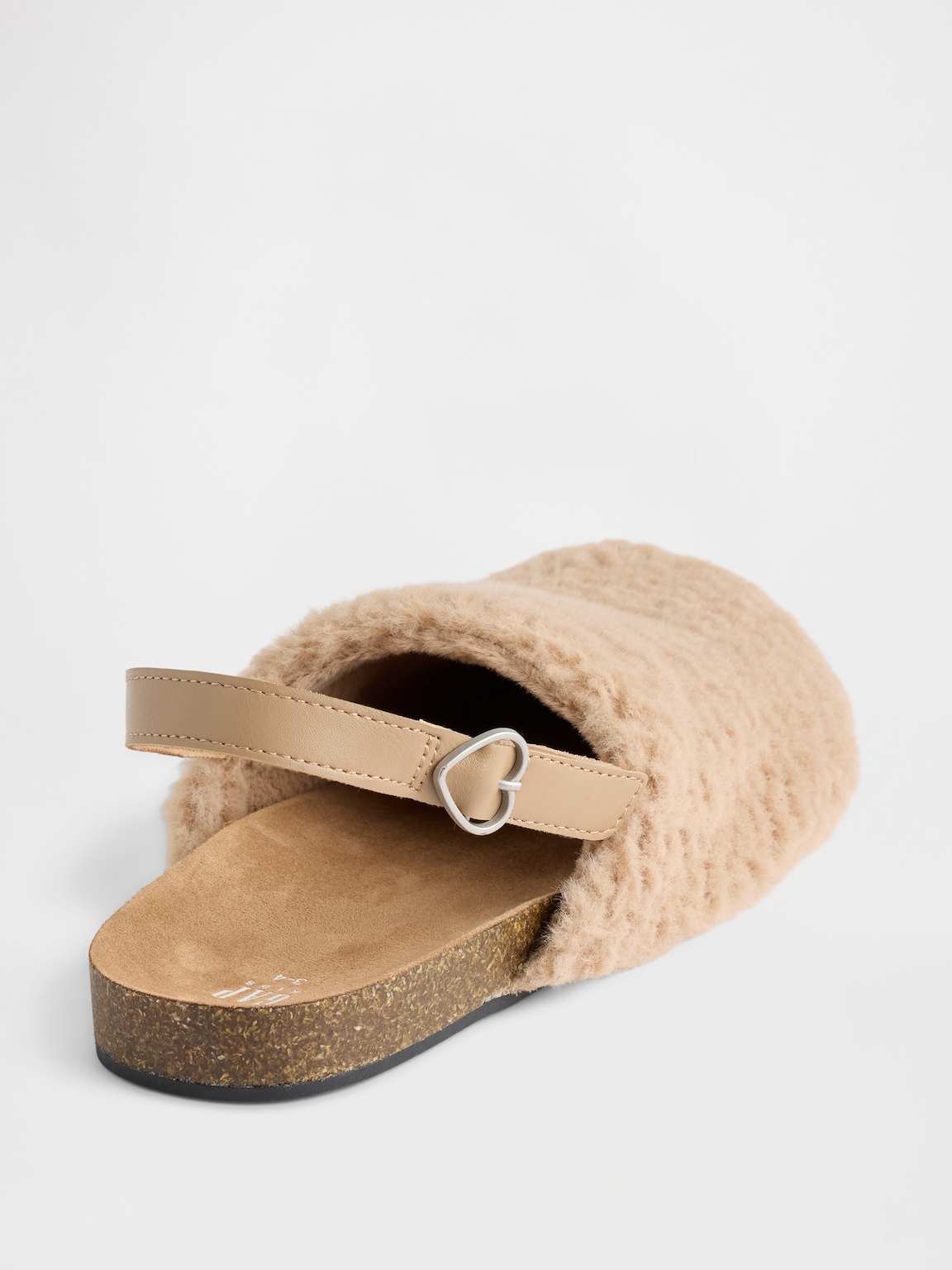 Kids Faux Fur Clogs