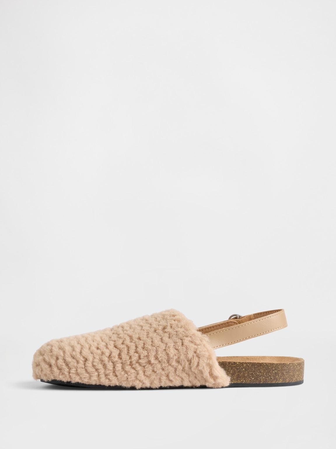 Kids Faux Fur Clogs