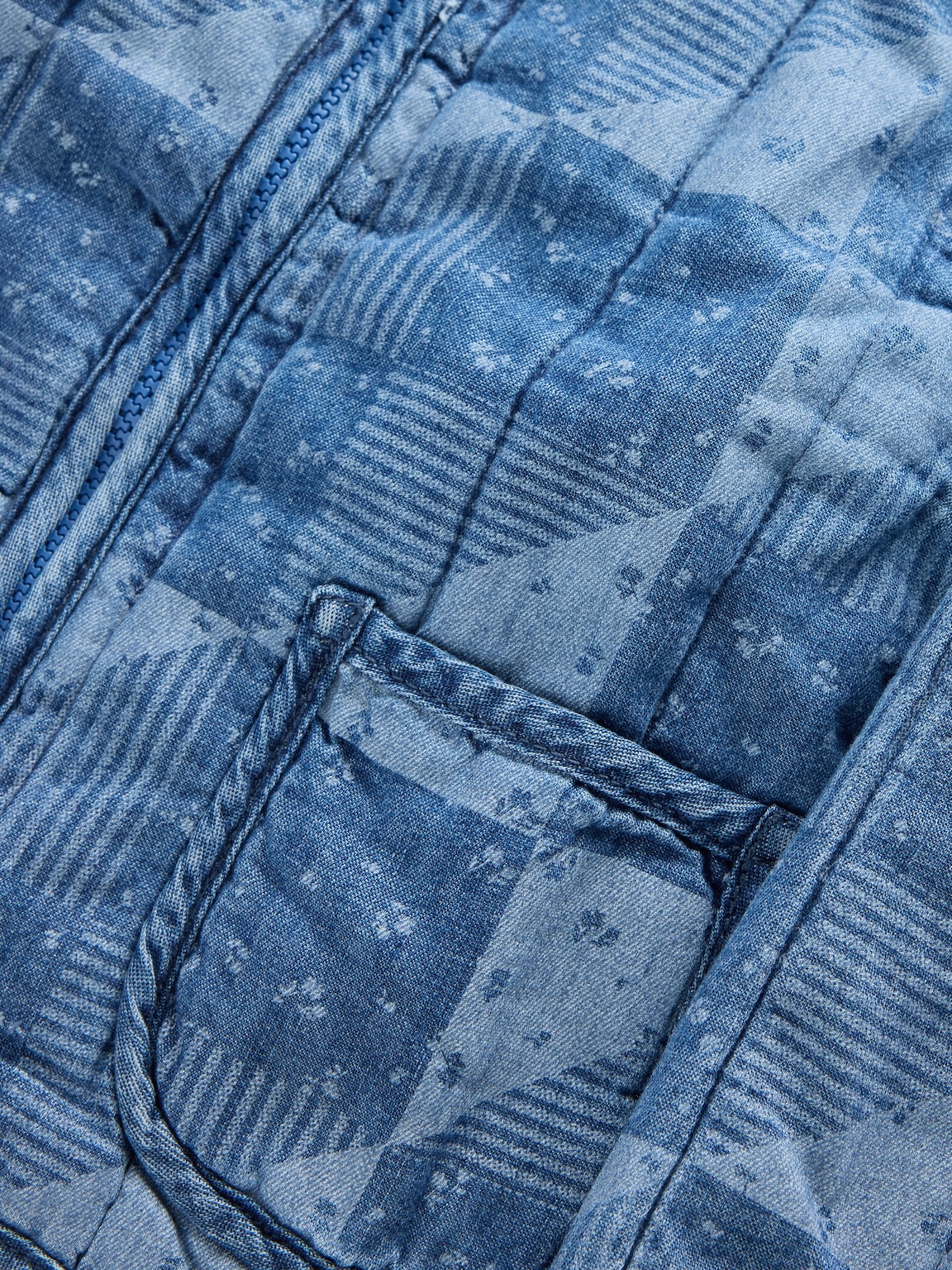 Baby & Toddler Quilted Patchwork Denim Jacket