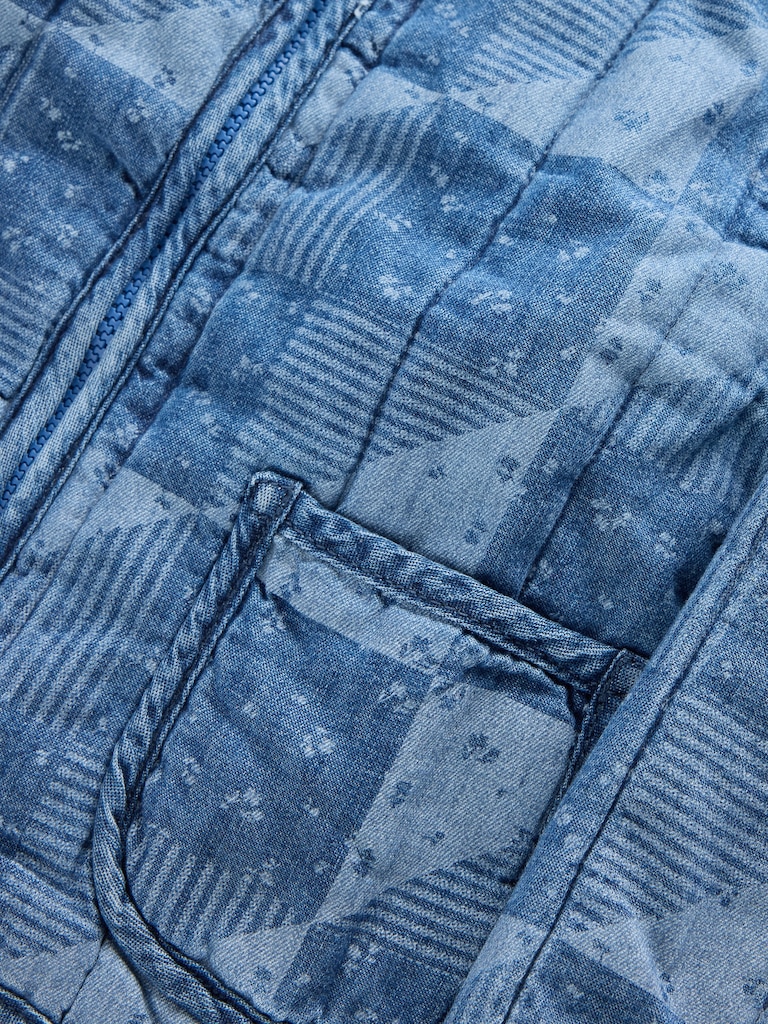 Baby & Toddler Quilted Patchwork Denim Jacket
