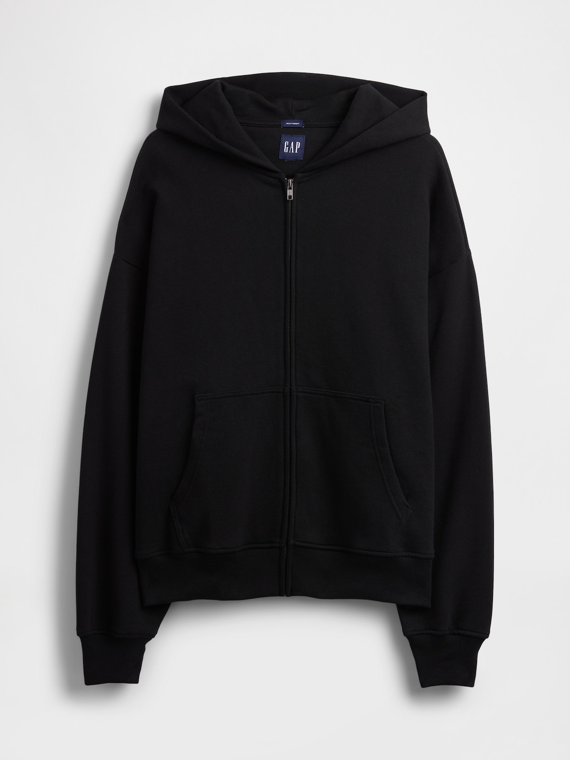 Heavyweight Oversized Zip Hoodie