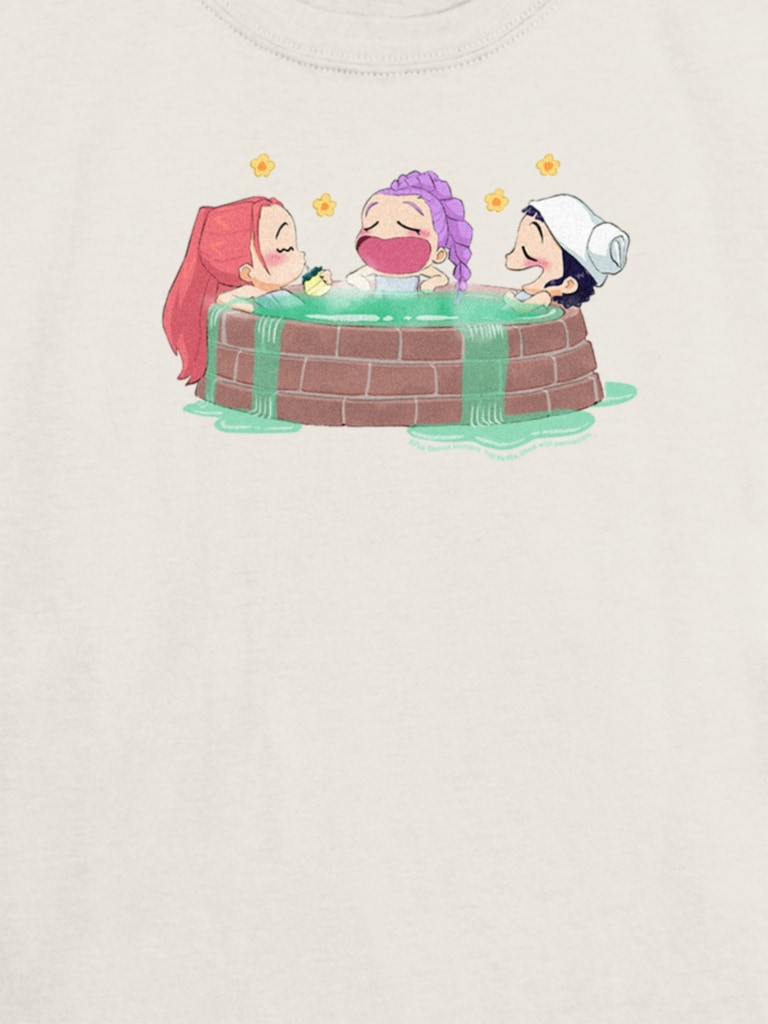 Kids K-Pop Demon Hunters Chibi Huntrix Graphic T-Shirt