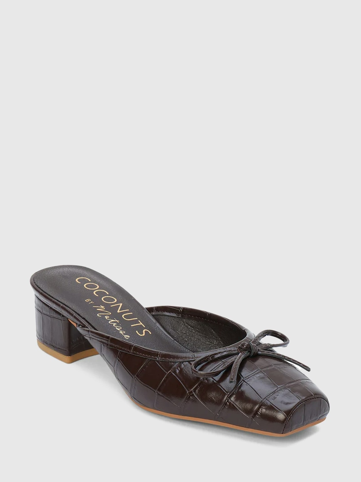 Geneva Heeled Mule