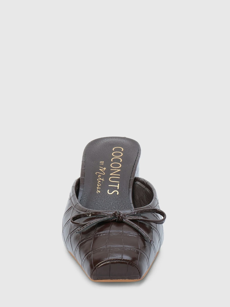 Geneva Heeled Mule