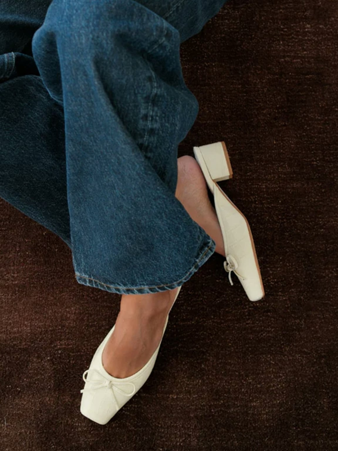 Geneva Heeled Mule