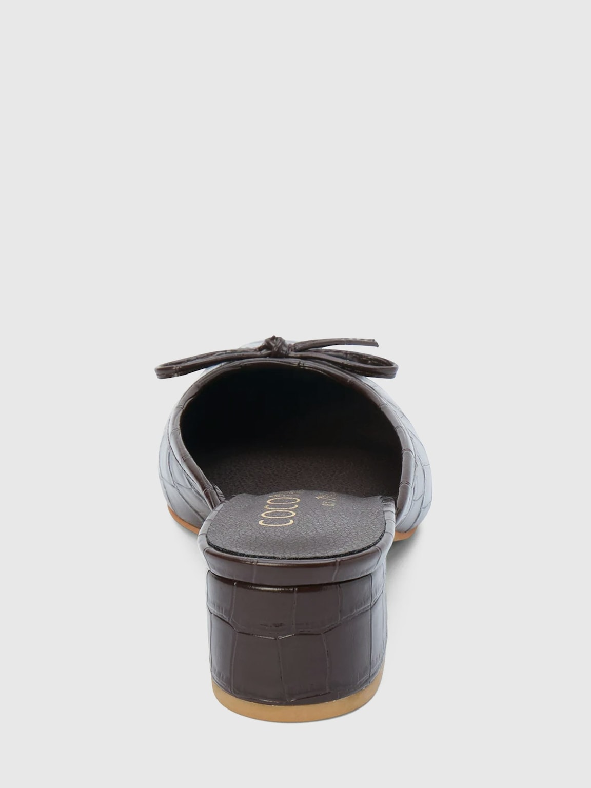 Geneva Heeled Mule