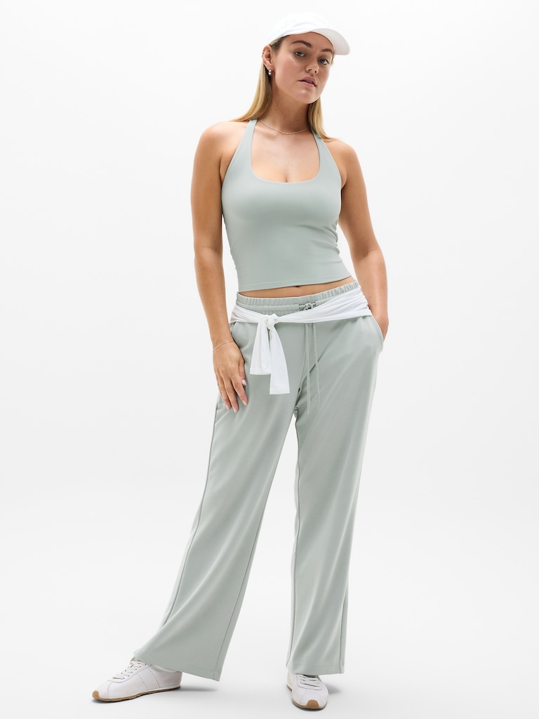 Seasoft Mid Rise Straight Pant