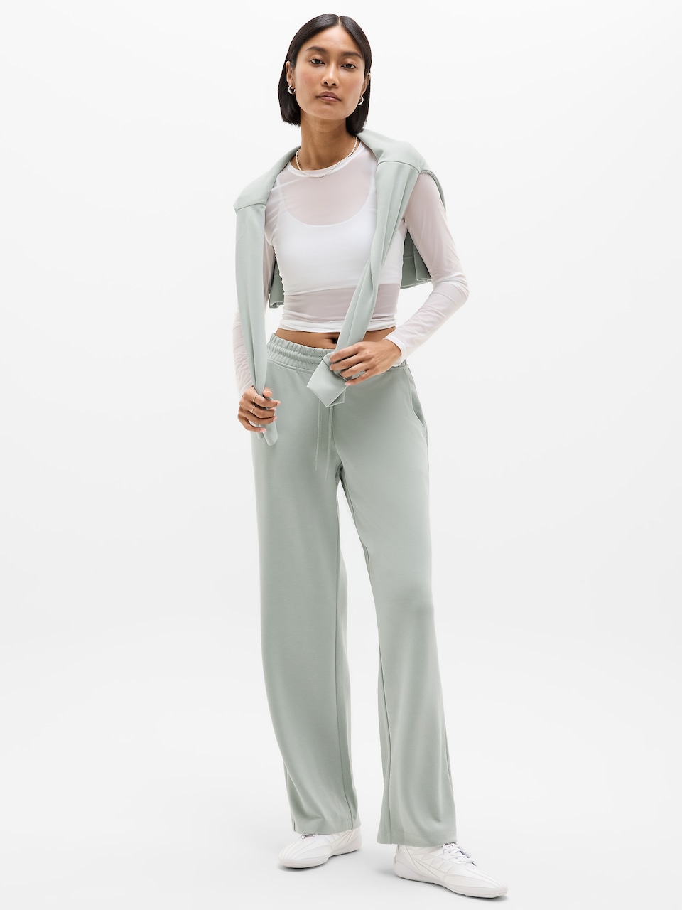 Seasoft Mid Rise Straight Pant