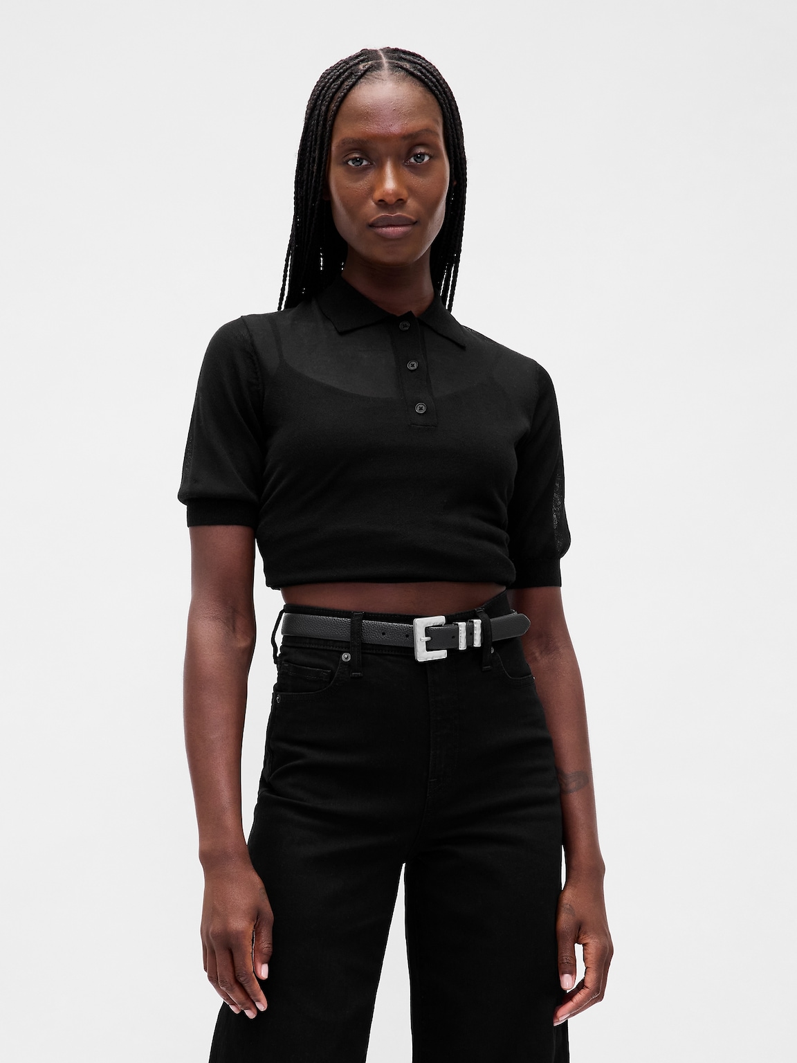 Vegan Pebble Leather Belt