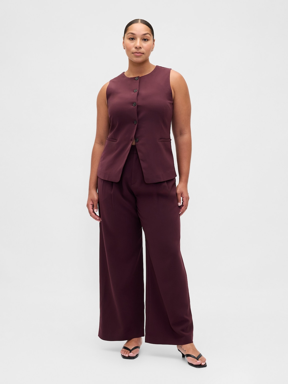 365 High Rise Pleated Trousers