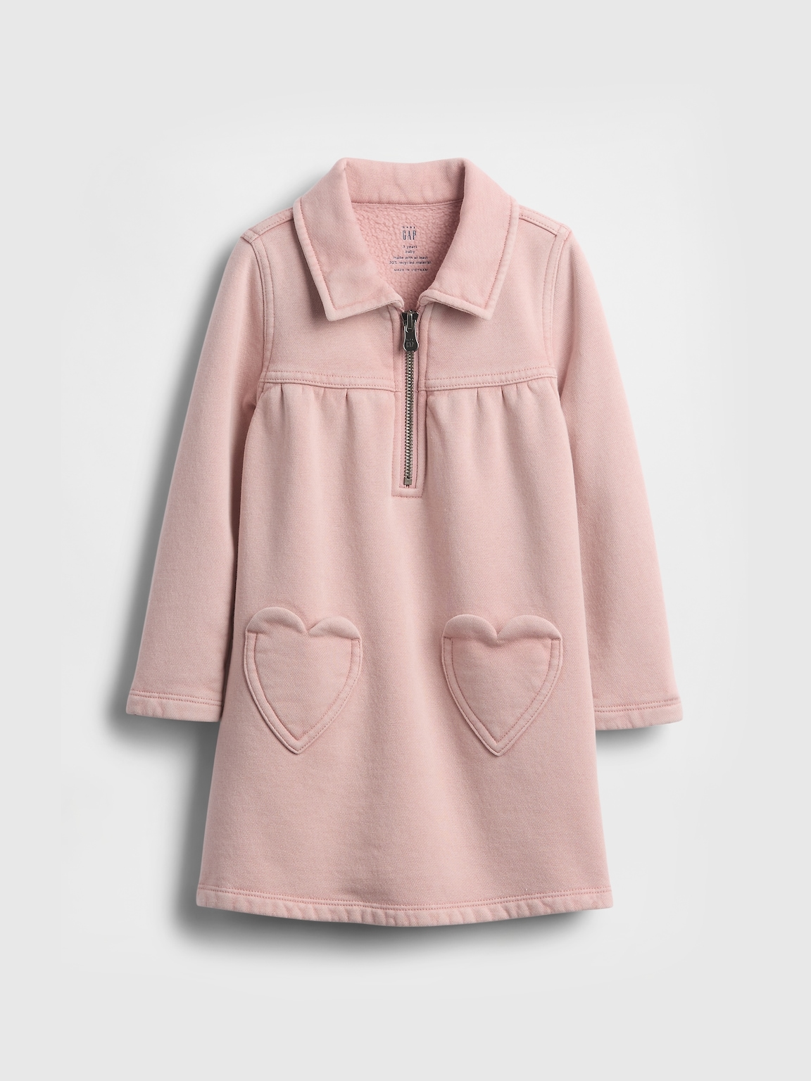 Baby & Toddler VintageSoft Heart Pocket Dress
