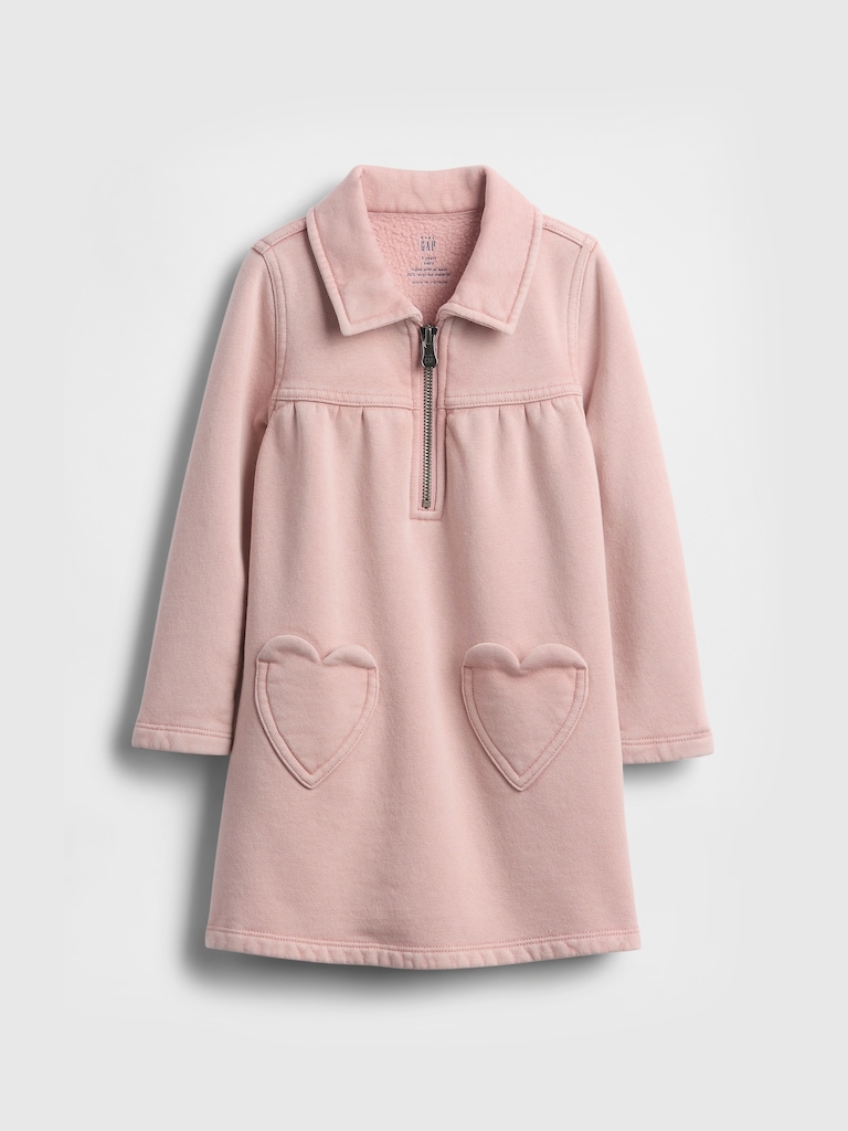 Baby & Toddler VintageSoft Half-Zip Dress