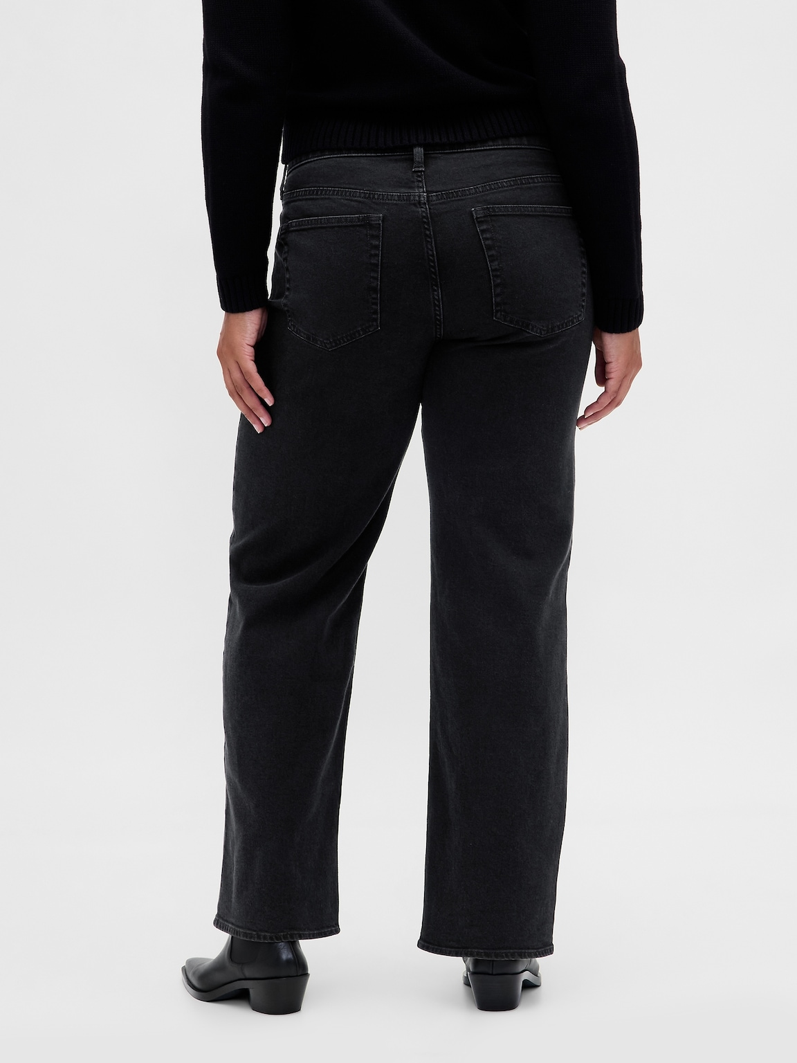Low Rise '90s Loose Jeans