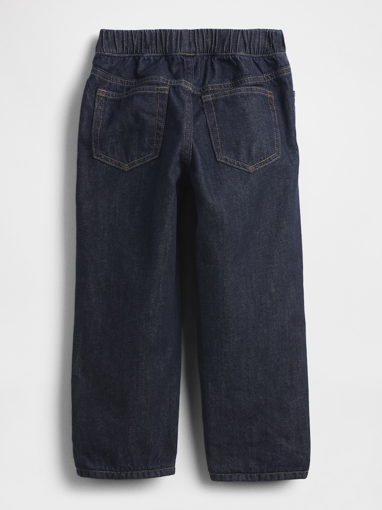 Baby & Toddler Flannel-Lined Baggy Jeans