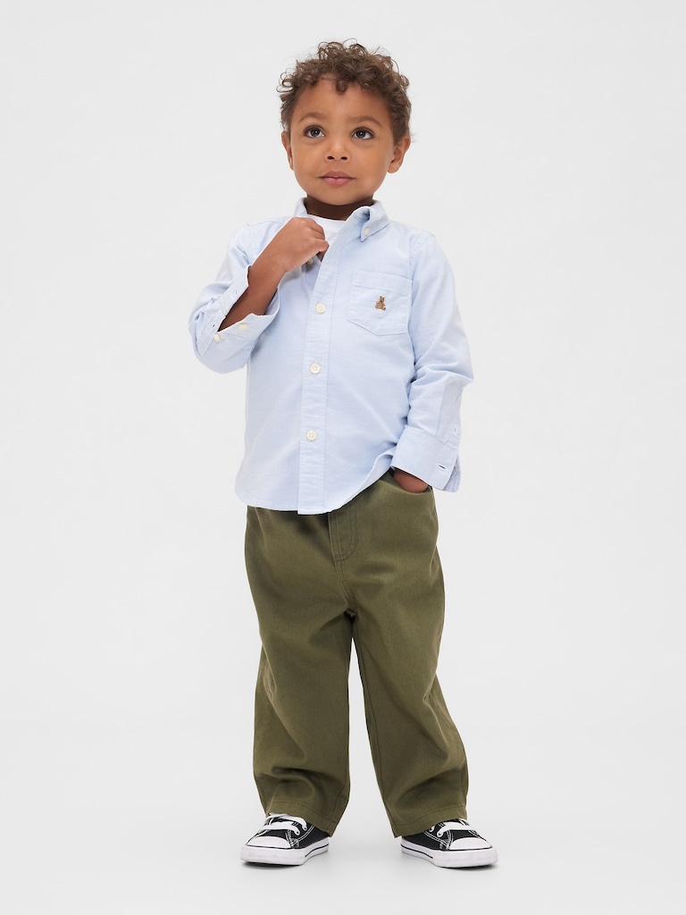 Baby & Toddler Pull-On Barrel Pants