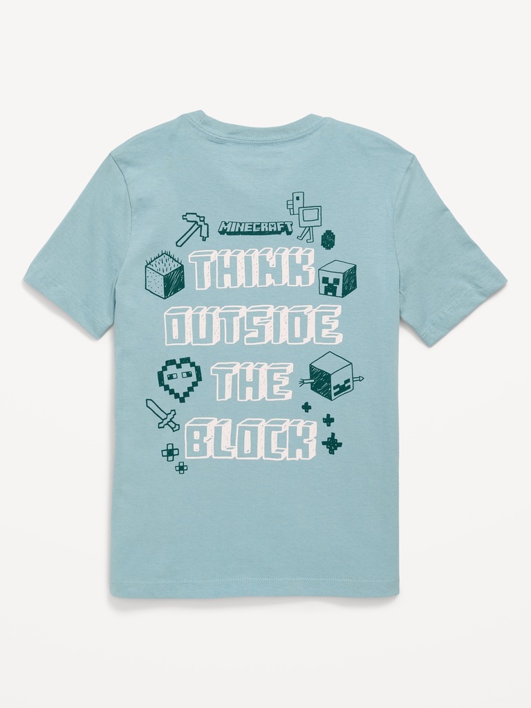 Minecraft™ Gender-Neutral Graphic T-Shirt for Kids