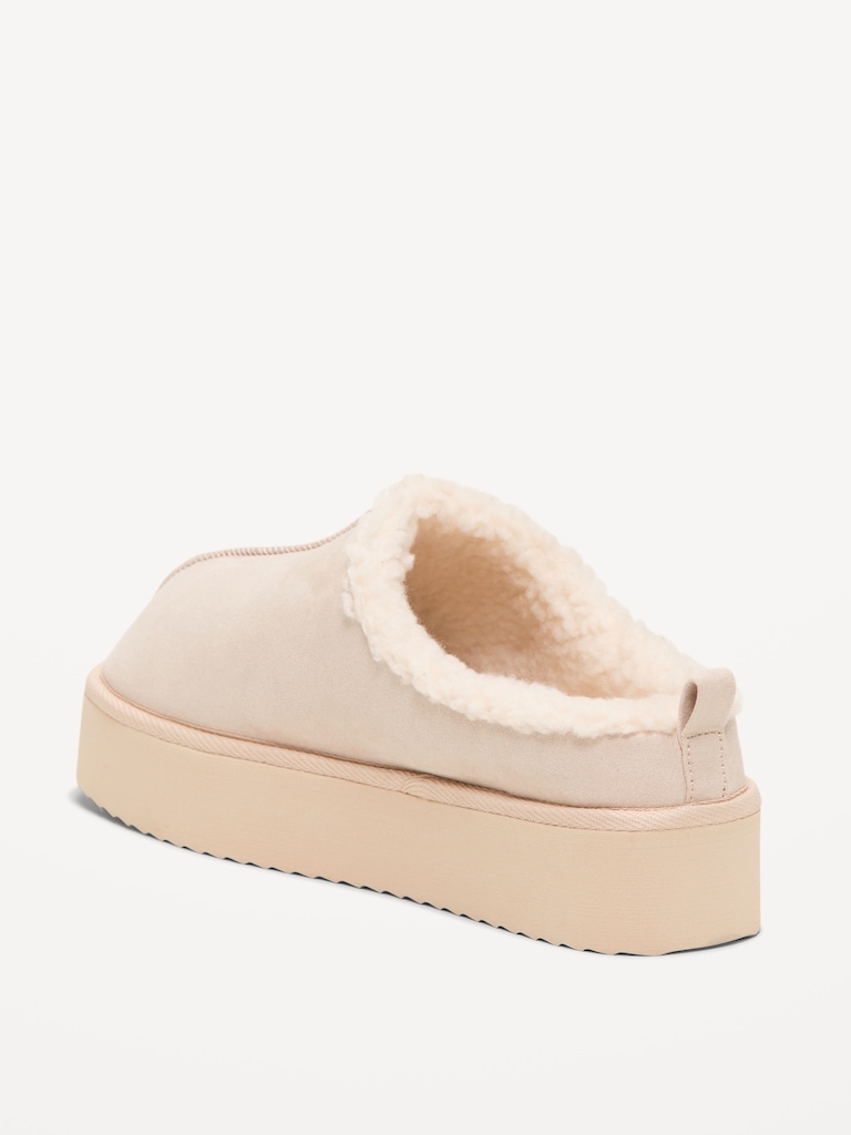 Platform Mule Slippers for Women