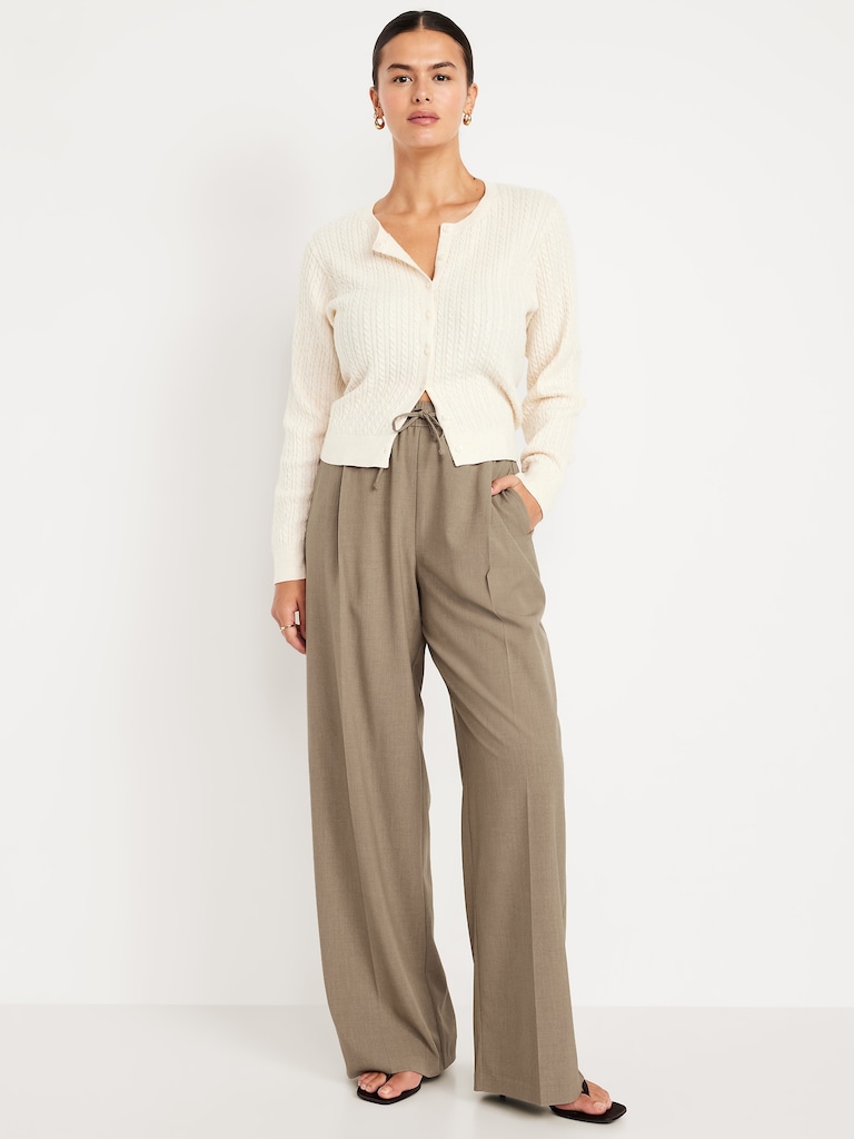 High-Waisted Billie Wide-Leg Trouser