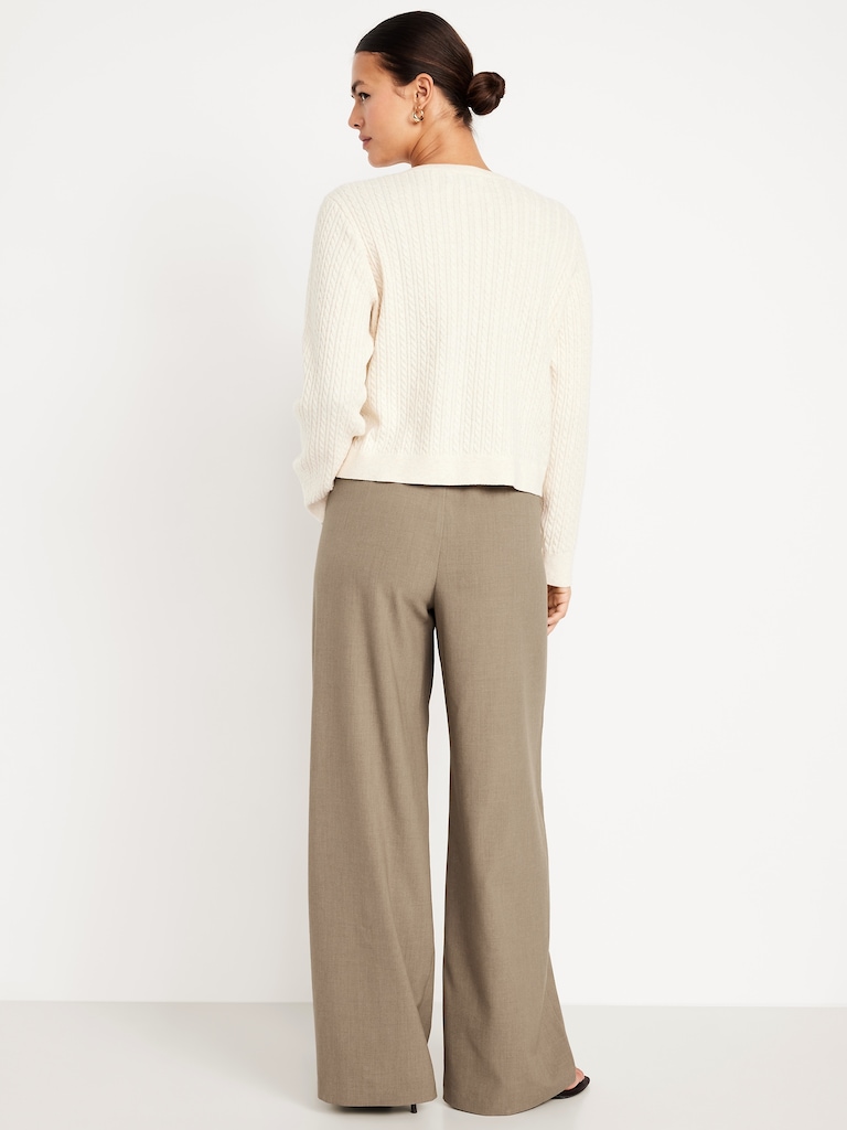 High-Waisted Billie Wide-Leg Trouser